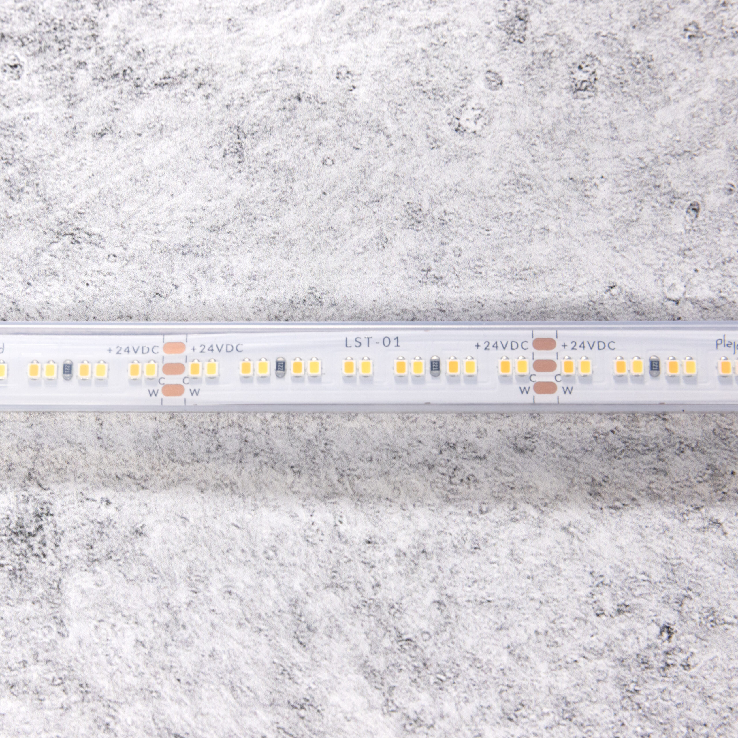 Hybrid CCT LED Tape (2700-6500k), SMD2216 Chip, IP67, 24V, 10M Roll - Image 2