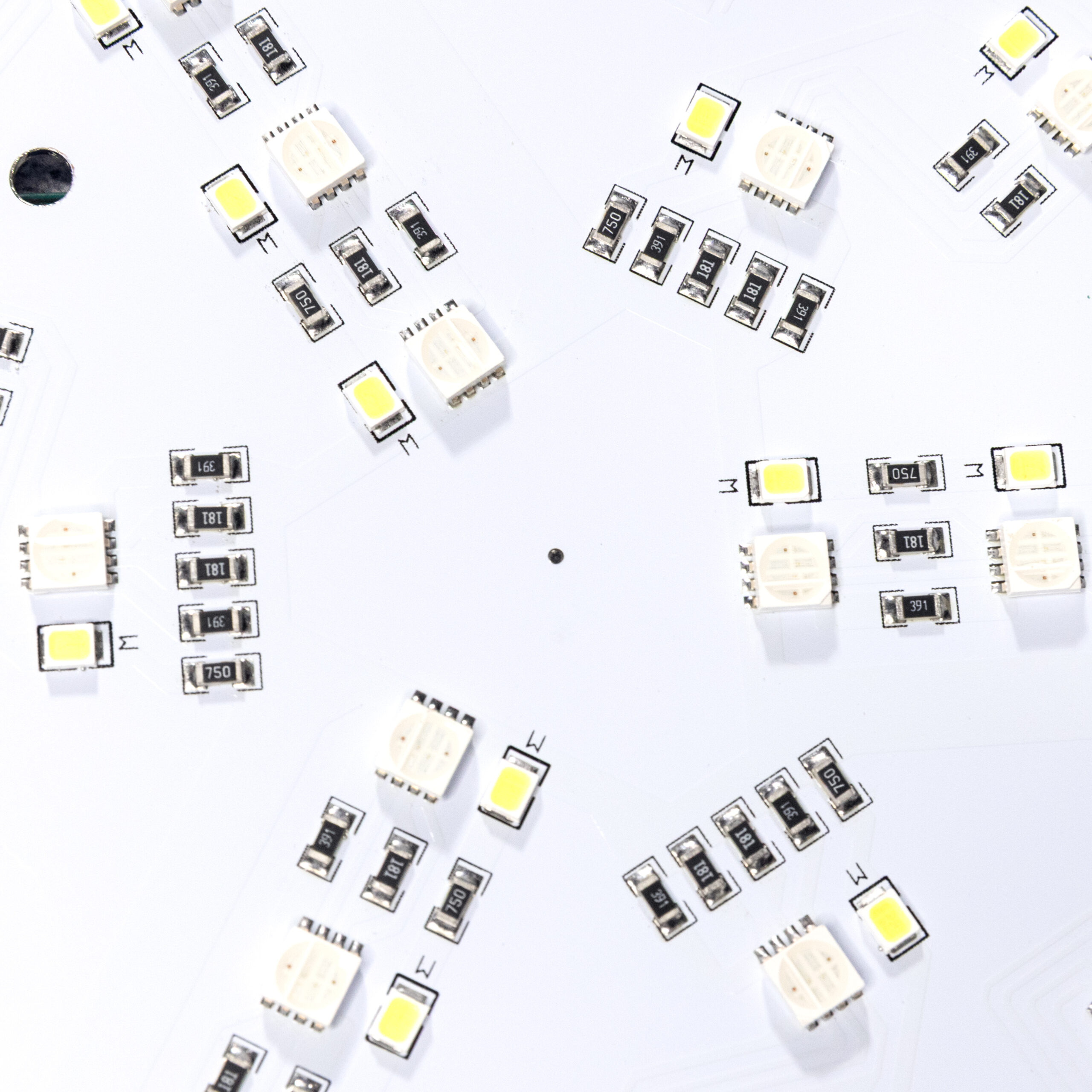 RGBAW LED Plate Light, 24V, 6" Diameter - Image 2