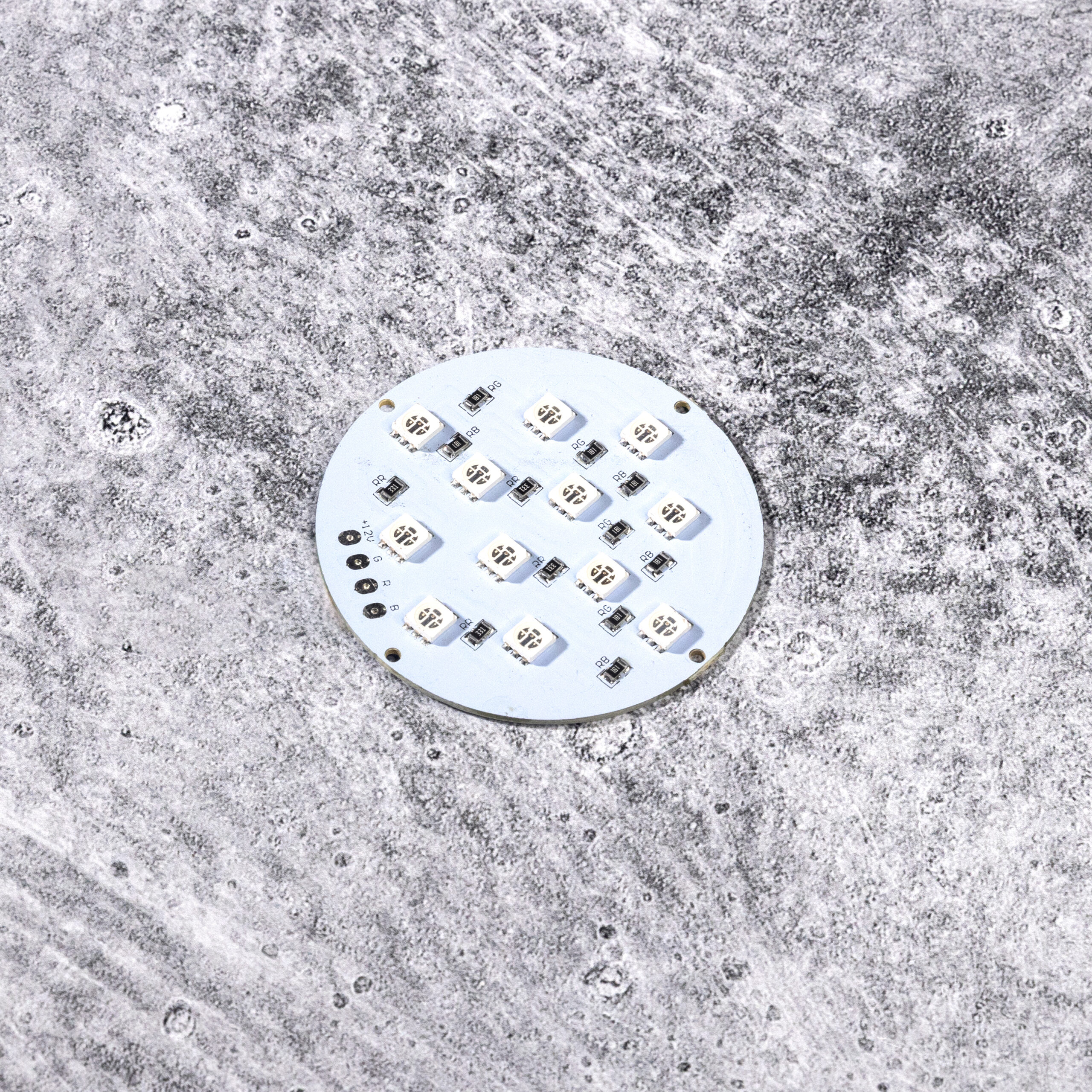 RGB Plate Light, 12V, 2 3/8" Diameter