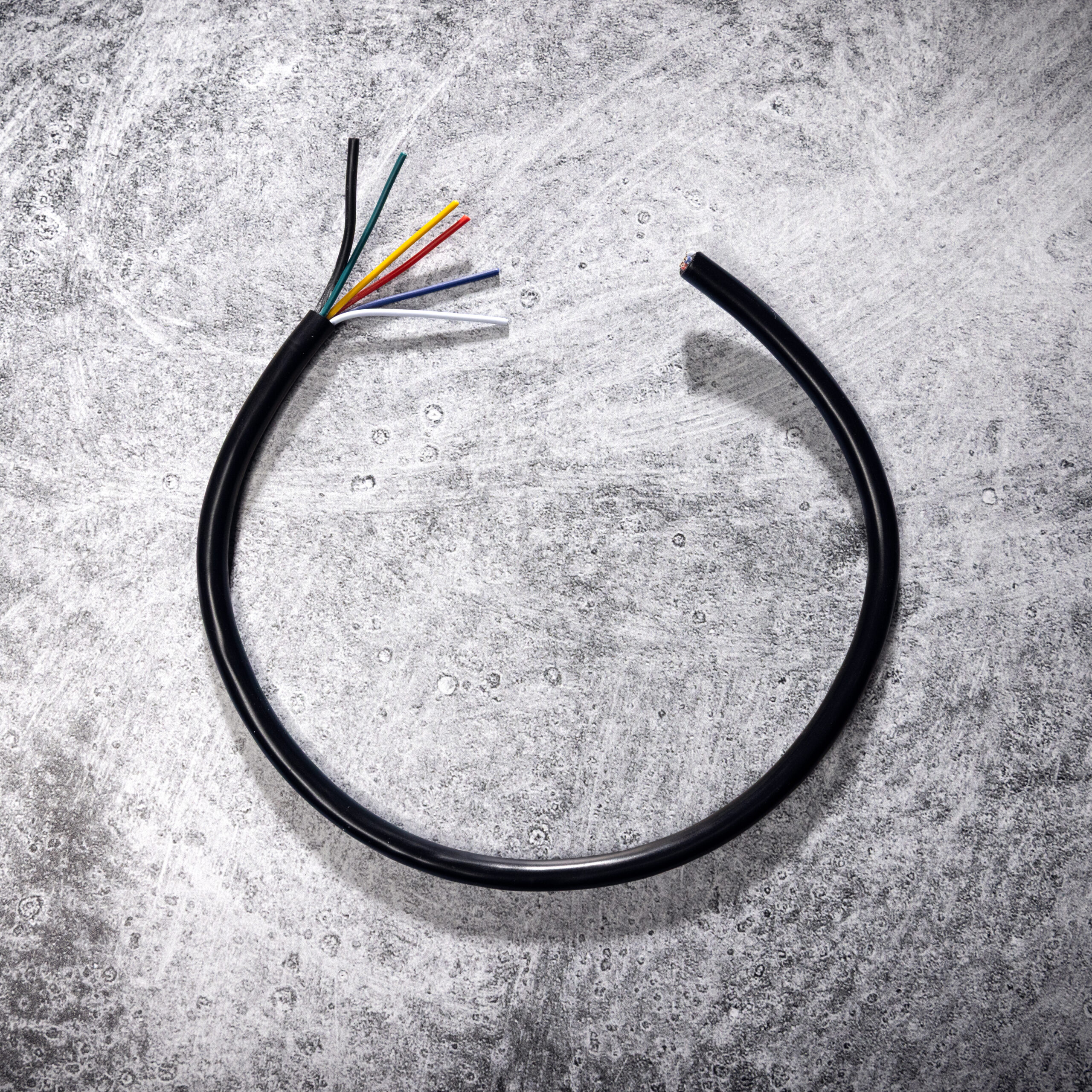 Six Conductor LED Light Wire, (1)16GA+(5)20GA, 500' Roll