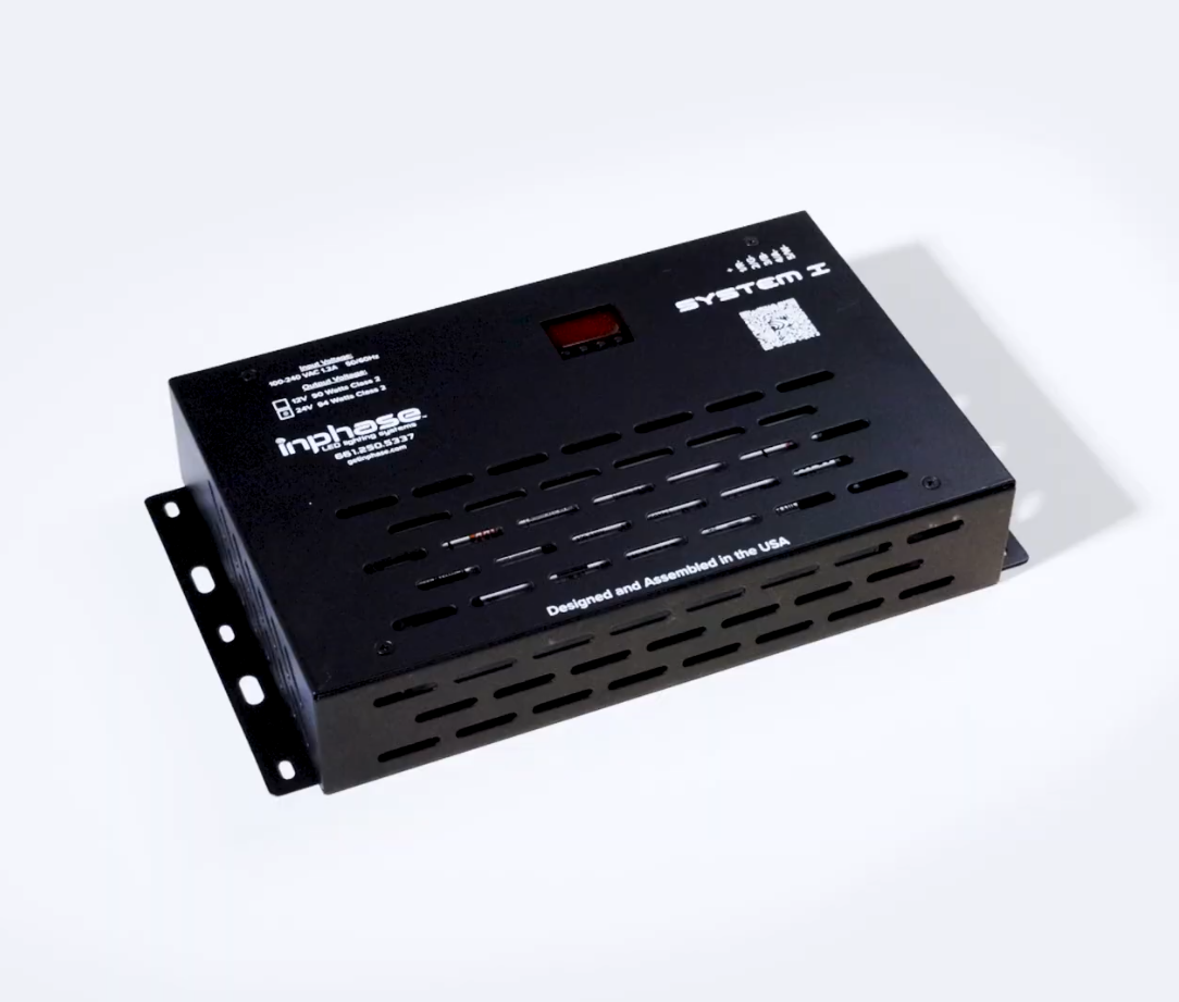 DMX System 1 Controller, 24V/96W Class 2 Power Supply