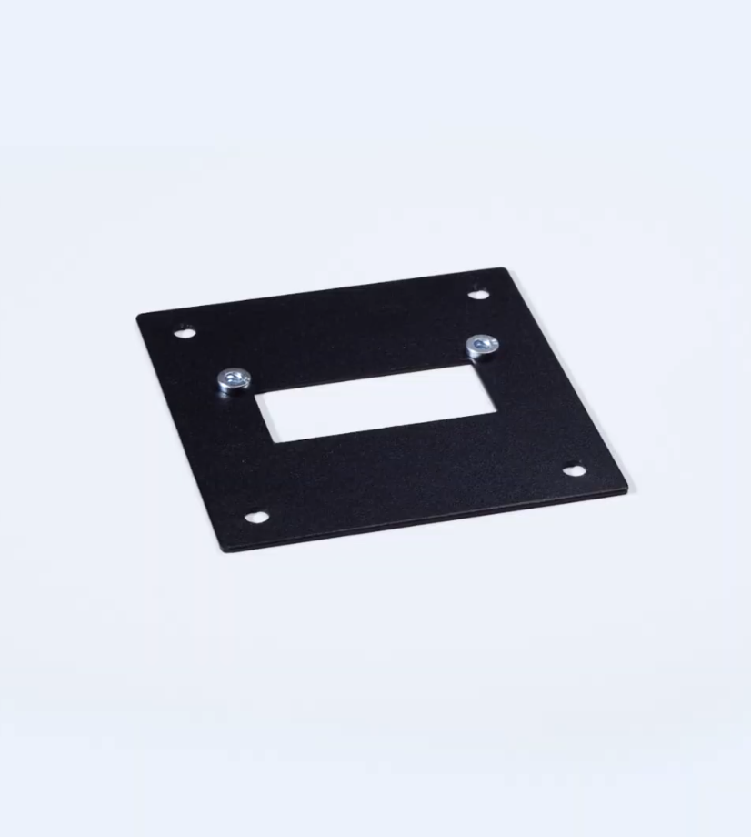 6-Pin Male Connector (Large) Block Plug Mounting Plate