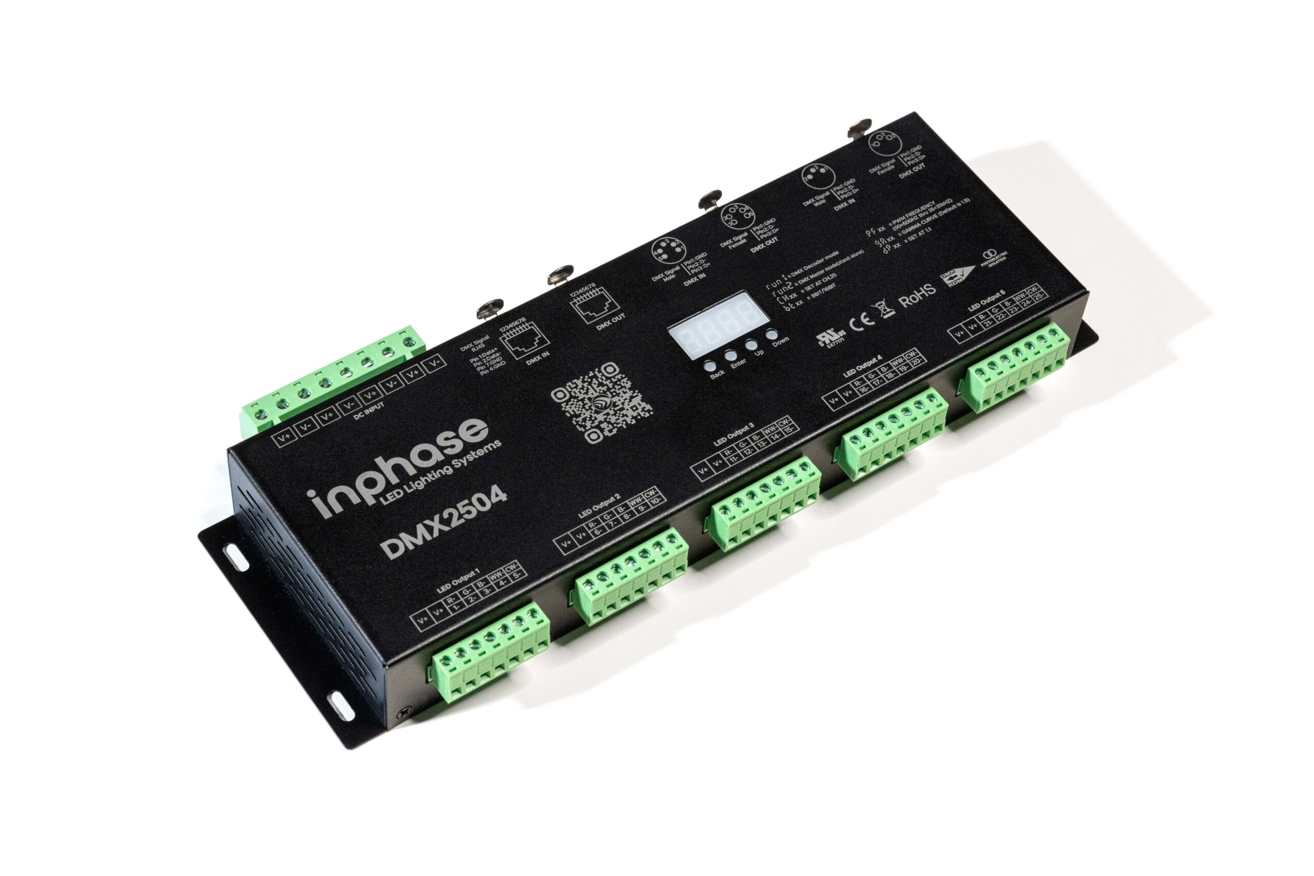 DMX2504 25-Channel DMX/RDM Decoder